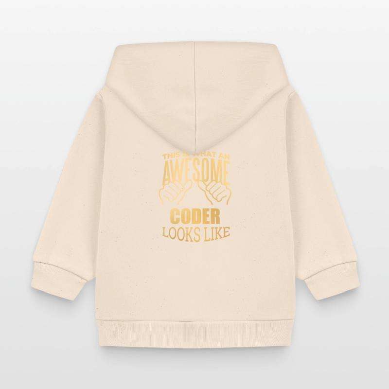 Codierung Codierung Codierung Baby Organic Kapuzenjacke Baby Connector von Stanley/Stella