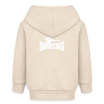 Boxen - Boxer - Baby Organic Kapuzenjacke Baby Connector von Stanley/Stella - Natur - Hinten