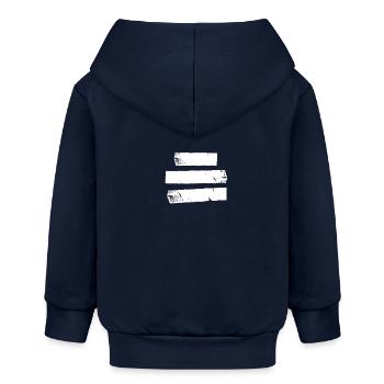 Tape 3 - weiß - Baby Organic Kapuzenjacke Baby Connector von Stanley/Stella - Navy - Hinten