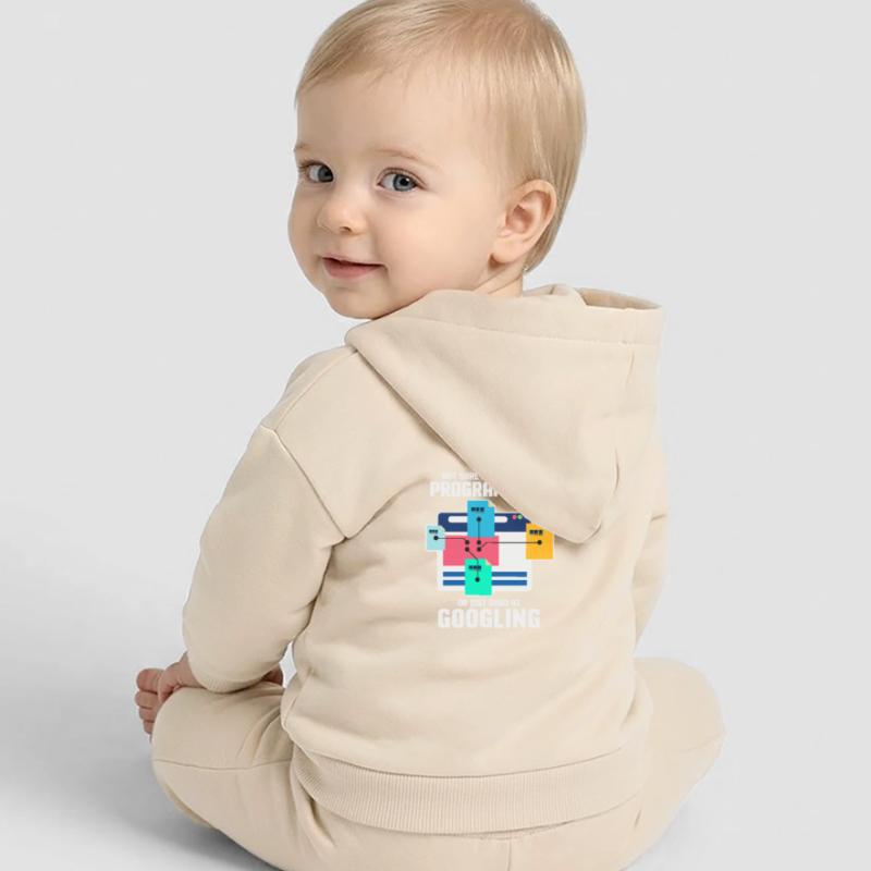 Programmierer Programmieren IT Computer Geschenk Baby Organic Kapuzenjacke Baby Connector von Stanley/Stella
