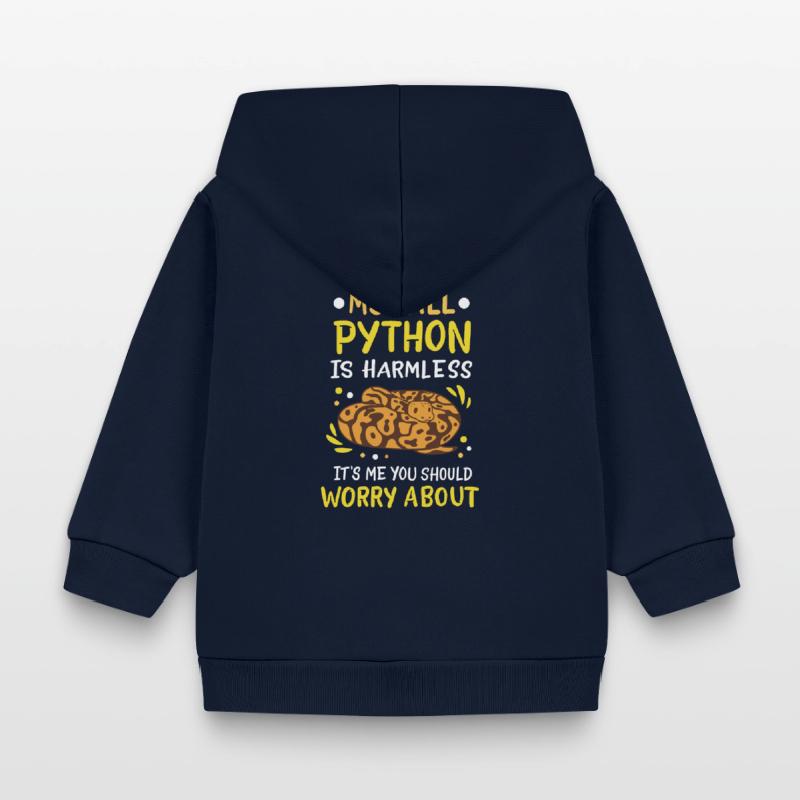 Boule Python Veste à capuche bébé bio Stanley/Stella