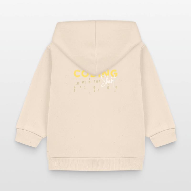 Coden Statement Développeur Programmeur Scripting Veste à capuche bébé bio Stanley/Stella