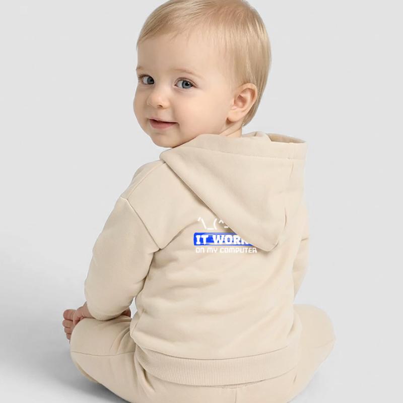 Debug Statement Bugfixing Scripting Code Developer Baby Organic Zip-up Hoodie by Stanley/Stella
