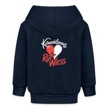 Carnival Mouse Rut Wiess Cologne Cologne Cologne Carnival Mouse - Baby Organic Zip-up Hoodie by Stanley/Stella - navy - Back
