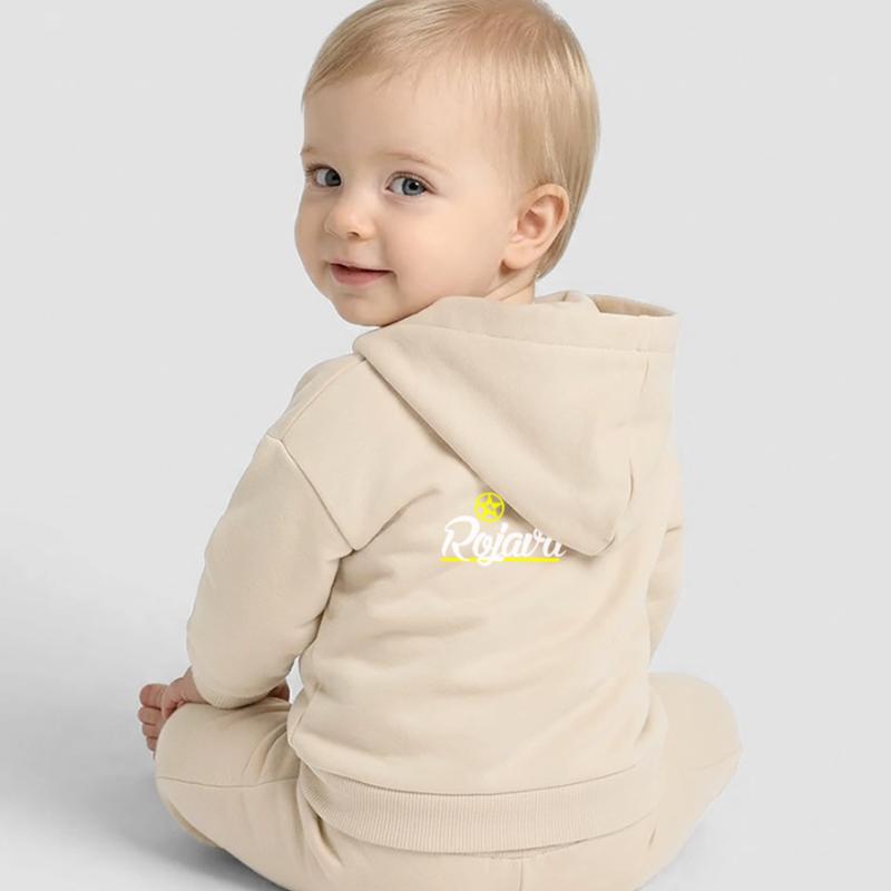 Rojava kurd Baby Organic Kapuzenjacke Baby Connector von Stanley/Stella