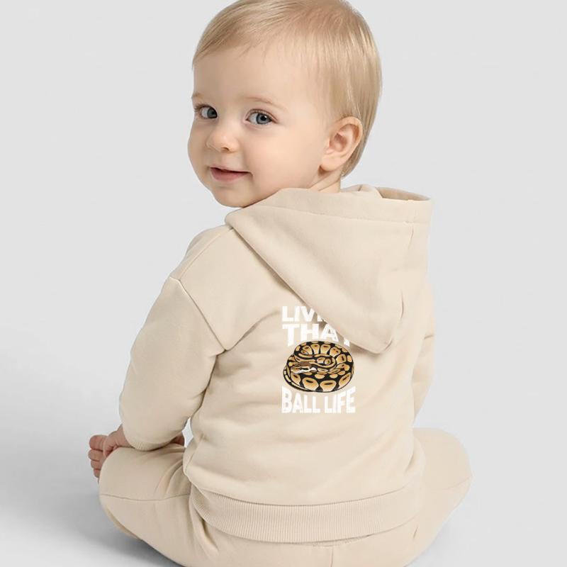 Python roi Serpents Amateurs de terrarium Python Veste à capuche bébé bio Stanley/Stella