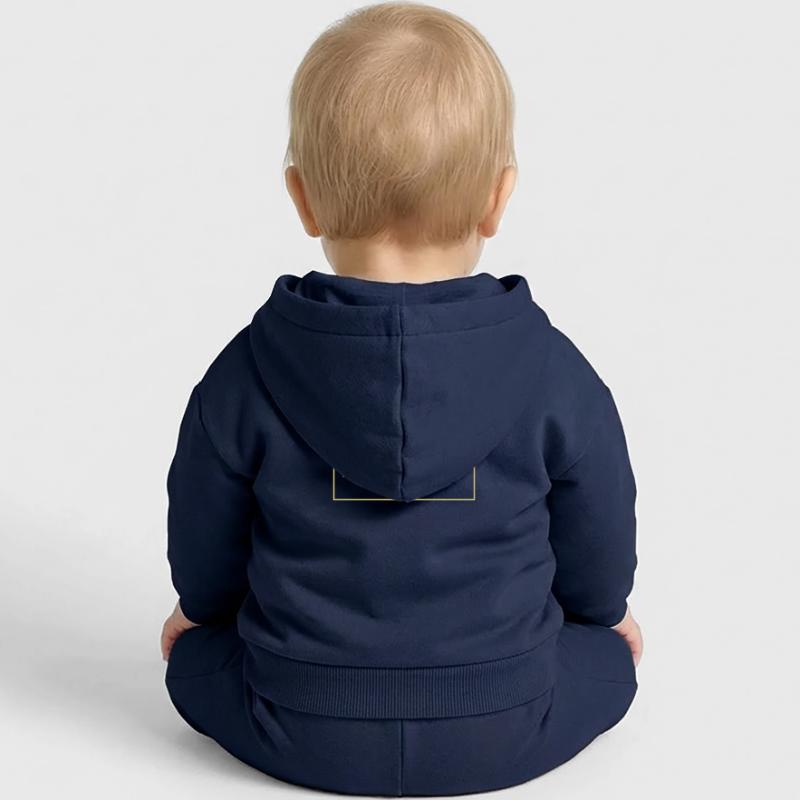 Quantenphysik Quanten Physik Quantensprung Baby Organic Kapuzenjacke Baby Connector von Stanley/Stella