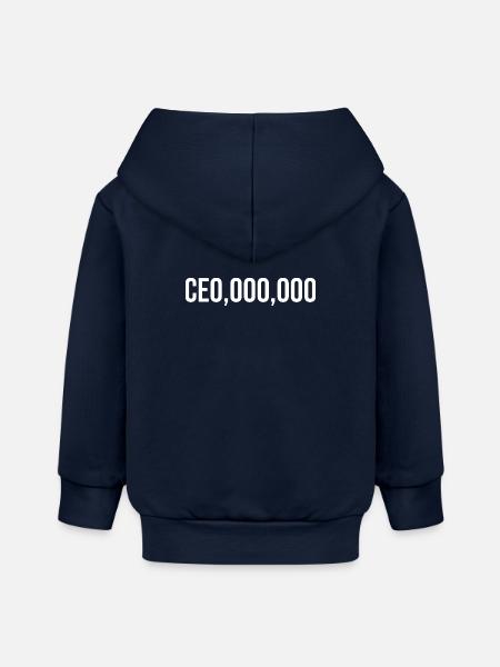 CEO - CEO,000,000 - Baby Organic Kapuzenjacke Baby Connector von Stanley/Stella - Navy