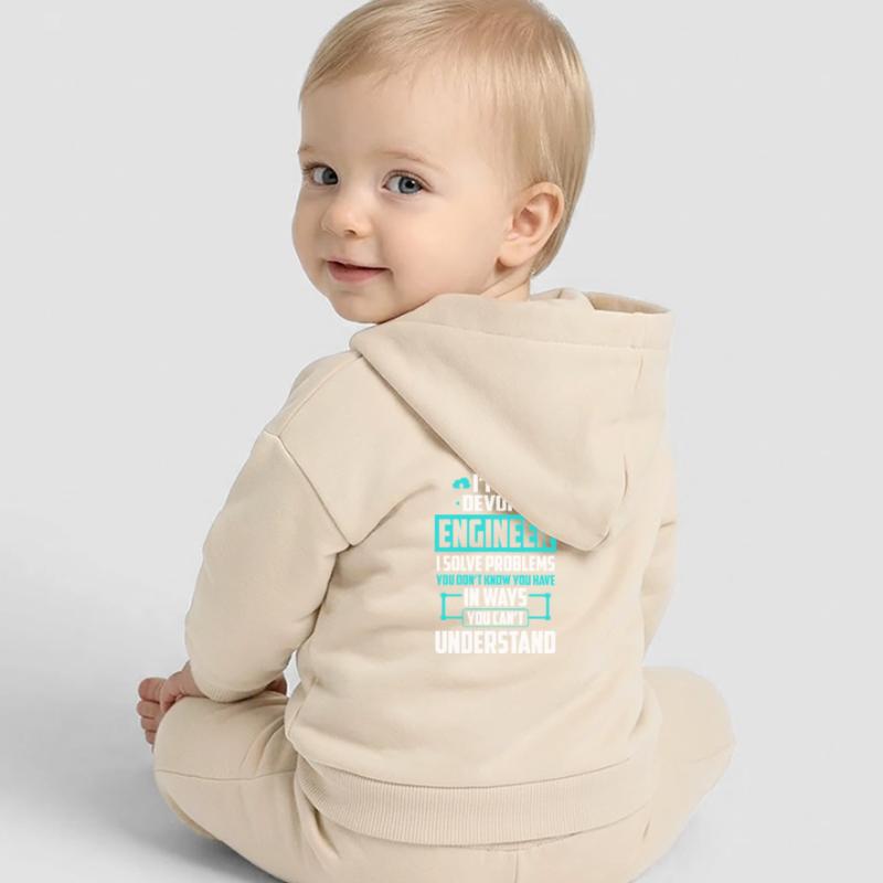 DevOps Engineer I Solve Problems You Cant Baby Organic Zip-up Hoodie by Stanley/Stella