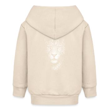 Leopard - Baby Organic Kapuzenjacke Baby Connector von Stanley/Stella - Natur - Hinten