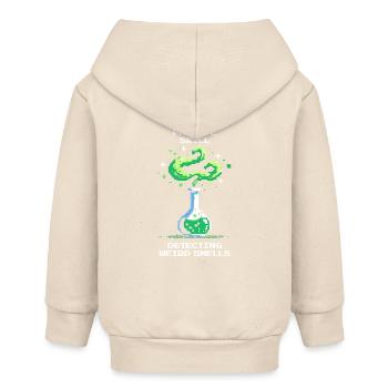 Passiv-Skill: seltsame Gerüche erkennen | Chemie - Baby Organic Kapuzenjacke Baby Connector von Stanley/Stella - Natur - Hinten