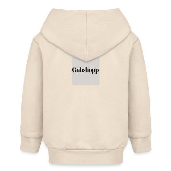 Logo - Veste à capuche bébé bio Stanley/Stella - écru doux - Dos
