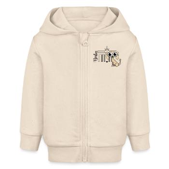 Rosalinde in Berlin - Baby Organic Kapuzenjacke Baby Connector von Stanley/Stella - Natur - Vorne