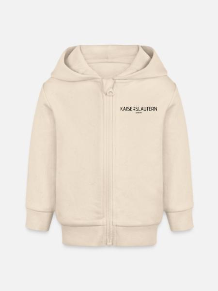 Kaiserslautern - Baby Organic Kapuzenjacke Baby Connector von Stanley/Stella - Natur