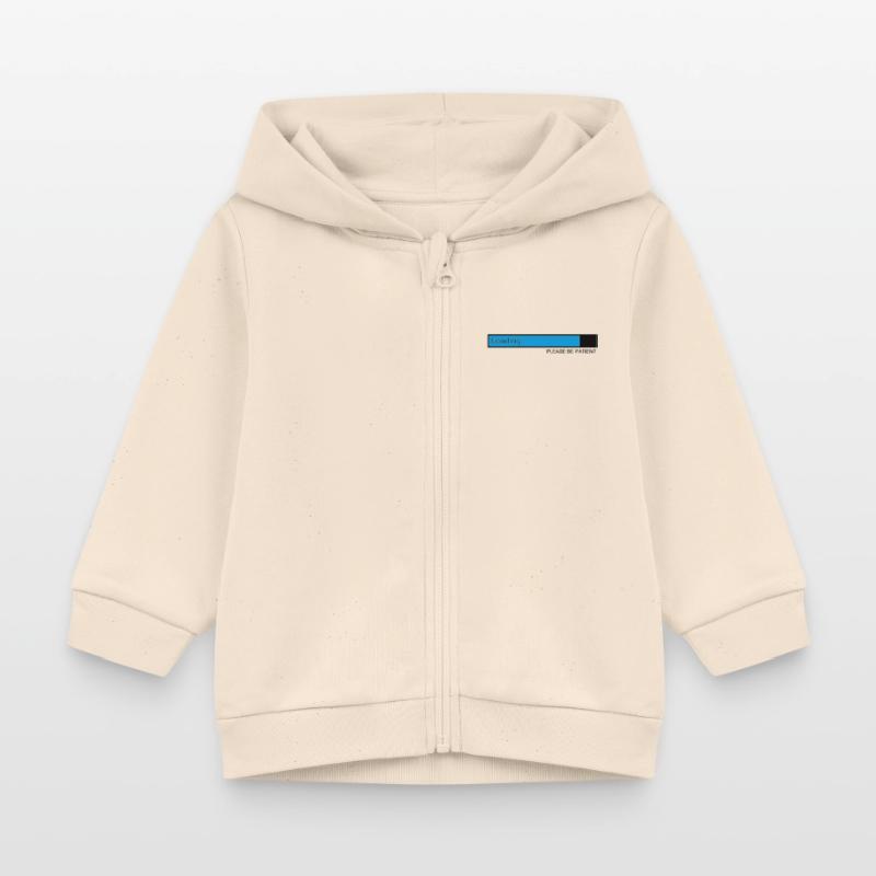 loading / loading bar / pc / download Baby Organic Zip-up Hoodie by Stanley/Stella
