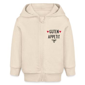 GUTEN APPETIT - Baby Organic Kapuzenjacke Baby Connector von Stanley/Stella - Natur - Vorne