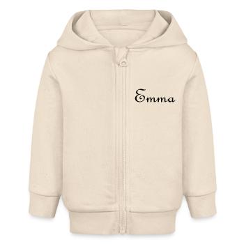 emma_2 - Veste à capuche bébé bio Stanley/Stella - écru doux - Devant