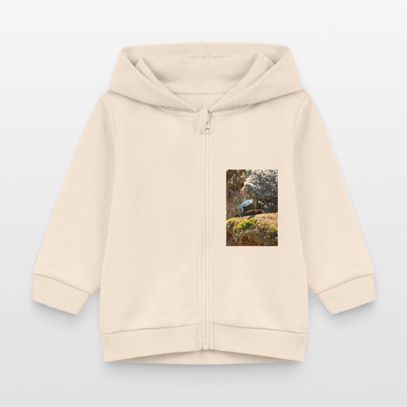 Gelbbauch-Slider Trachemys scripta scripta Baby Organic Kapuzenjacke Baby Connector von Stanley/Stella