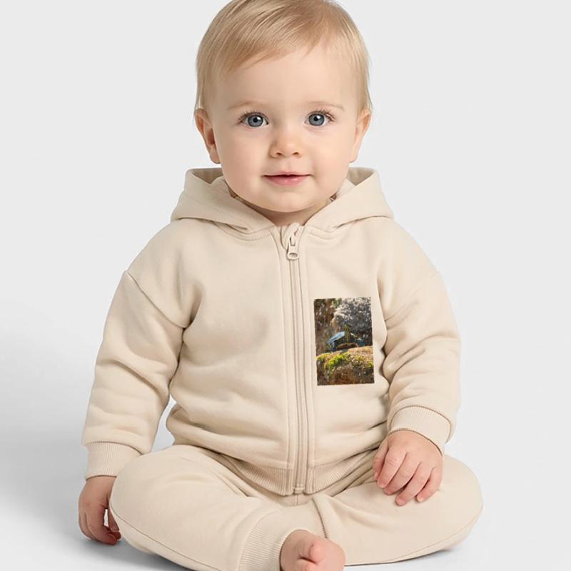 Gelbbauch-Slider Trachemys scripta scripta Baby Organic Kapuzenjacke Baby Connector von Stanley/Stella