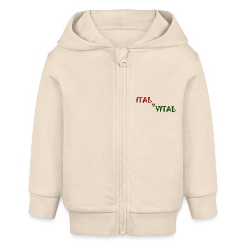 ital is vital - Stanley/Stella Bio zip-hoodie BABY CONNECTOR