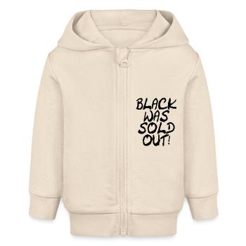 Black was sold out - Schwarz war ausverkauft - Baby Organic Kapuzenjacke Baby Connector von Stanley/Stella - Natur - Vorne