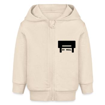 tischkicker kicker - Baby Organic Kapuzenjacke Baby Connector von Stanley/Stella - Natur - Vorne