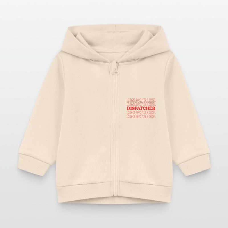 Dispatcher Operator Controller Coordinator Baby Organic Zip-up Hoodie by Stanley/Stella