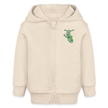 Zoggy - Baby Organic Kapuzenjacke Baby Connector von Stanley/Stella - Natur - Vorne
