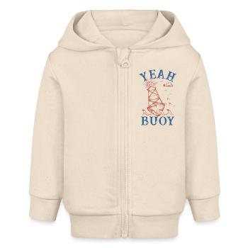 ja Boje Grafik - Baby Organic Kapuzenjacke Baby Connector von Stanley/Stella - Natur - Vorne