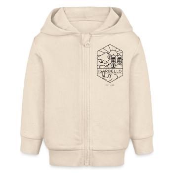 ISARBELLO - Baby Organic Kapuzenjacke Baby Connector von Stanley/Stella - Natur - Vorne