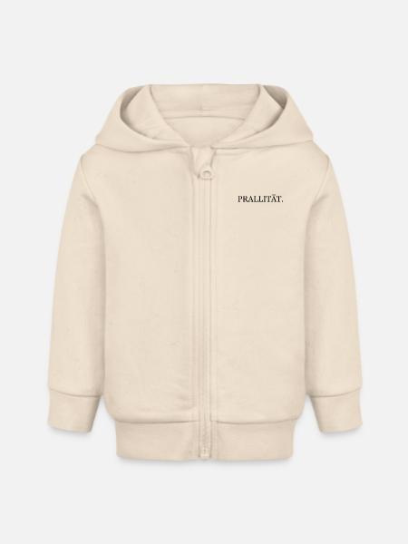 Gains Prallität - Baby Organic Kapuzenjacke Baby Connector von Stanley/Stella - Natur