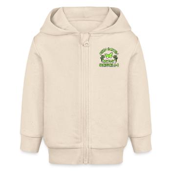 Garten - Baby Organic Kapuzenjacke Baby Connector von Stanley/Stella - Natur - Vorne
