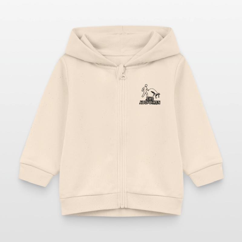 Computer Science Gift Funny Baby Organic Zip-up Hoodie by Stanley/Stella