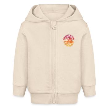 fisch, fisch, angeln, see, meer, angeln, fauna, exotisch - Baby Organic Kapuzenjacke Baby Connector von Stanley/Stella - Natur - Vorne
