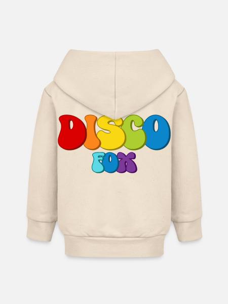 Disco Fox - Baby Organic Kapuzenjacke Baby Connector von Stanley/Stella - Natur