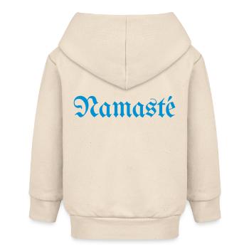 Namasté - Baby Organic Kapuzenjacke Baby Connector von Stanley/Stella - Natur - Hinten