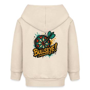 Dart Bullseye - Baby Organic Kapuzenjacke Baby Connector von Stanley/Stella - Natur - Hinten