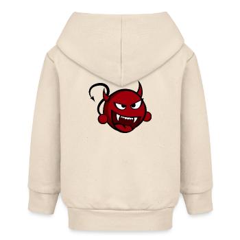 Teufelchen - Baby Organic Kapuzenjacke Baby Connector von Stanley/Stella - Natur - Hinten