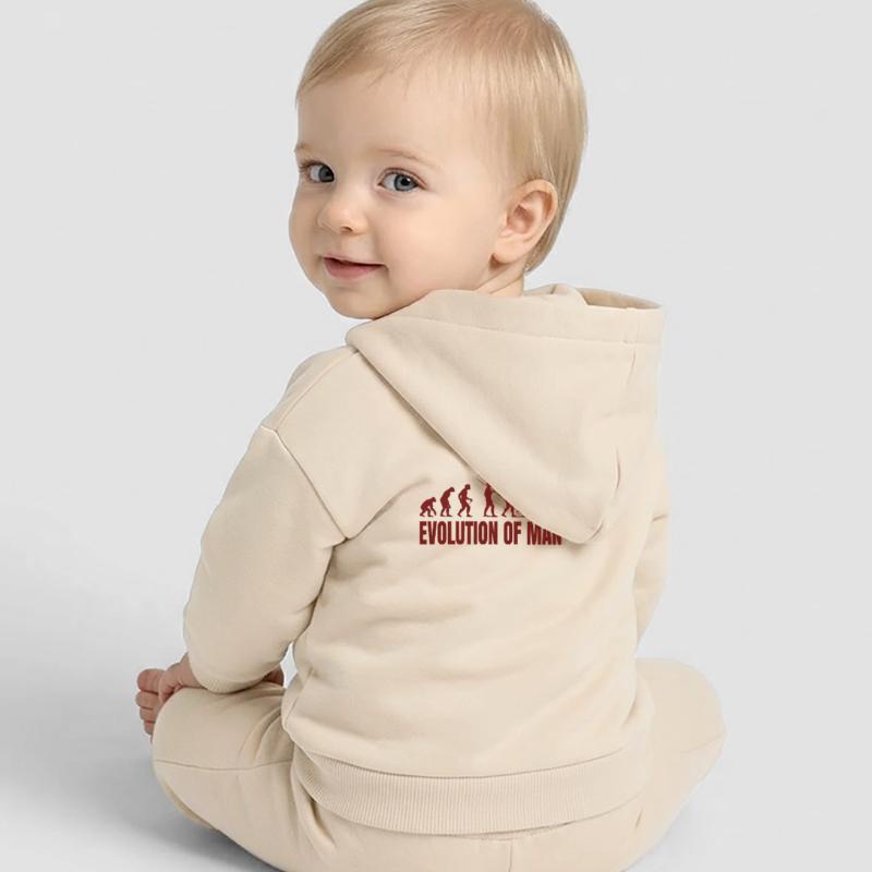 Informatique PC Evolution Programmeur Informatien Veste à capuche bébé bio Stanley/Stella