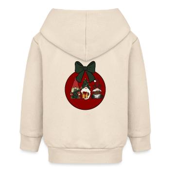Wichtel - Baby Organic Kapuzenjacke Baby Connector von Stanley/Stella - Natur - Hinten