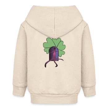 Sortez Rose - Veste à capuche bébé bio Stanley/Stella - écru doux - Dos