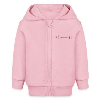Schwarzwald - Baby Organic Kapuzenjacke Baby Connector von Stanley/Stella - Hellrosa - Vorne