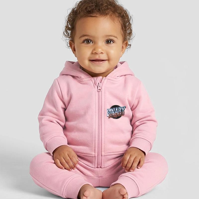 quote programming computer bday backend developer Baby Organic Zip-up Hoodie by Stanley/Stella
