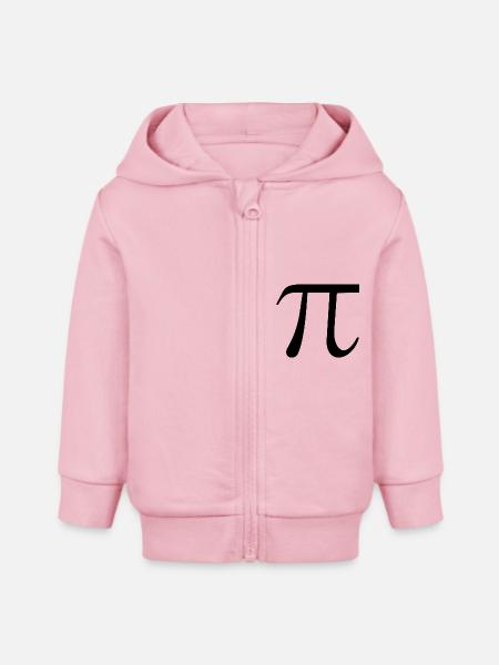 PI - Baby Organic Kapuzenjacke Baby Connector von Stanley/Stella - Hellrosa