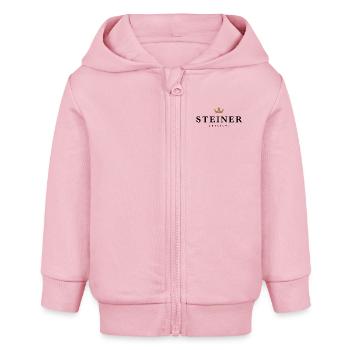 Steiner - Baby Organic Kapuzenjacke Baby Connector von Stanley/Stella - Hellrosa - Vorne