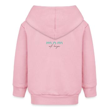 Chemise minimaliste esthétique Mama de Maman - Veste à capuche bébé bio Stanley/Stella - rose pâle - Dos