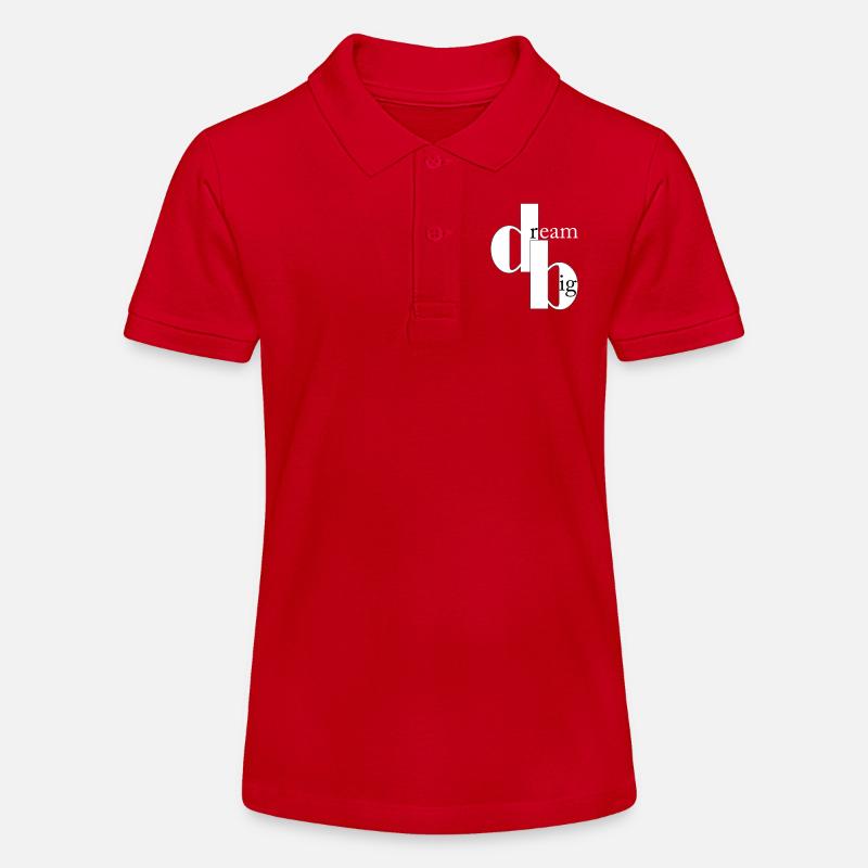rêver grand - Polo bio MINI SPRINTER Stanley/Stella Ado - rouge