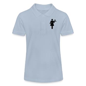 Kellnerin - Stanley/Stella Teenager Bio-Poloshirt MINI SPRINTER - Rot - Vorne