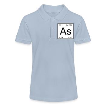 As Element Kunstdruck - Stanley/Stella Teenager Bio-Poloshirt MINI SPRINTER - Rot - Vorne