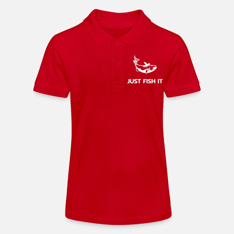 Just fish it - Polo bio MINI SPRINTER Stanley/Stella Ado - rouge